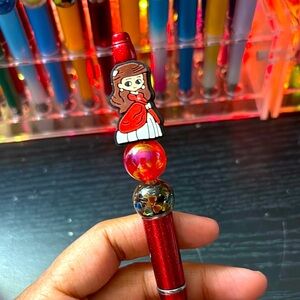 Red Princess Themed Kids Toy Pen